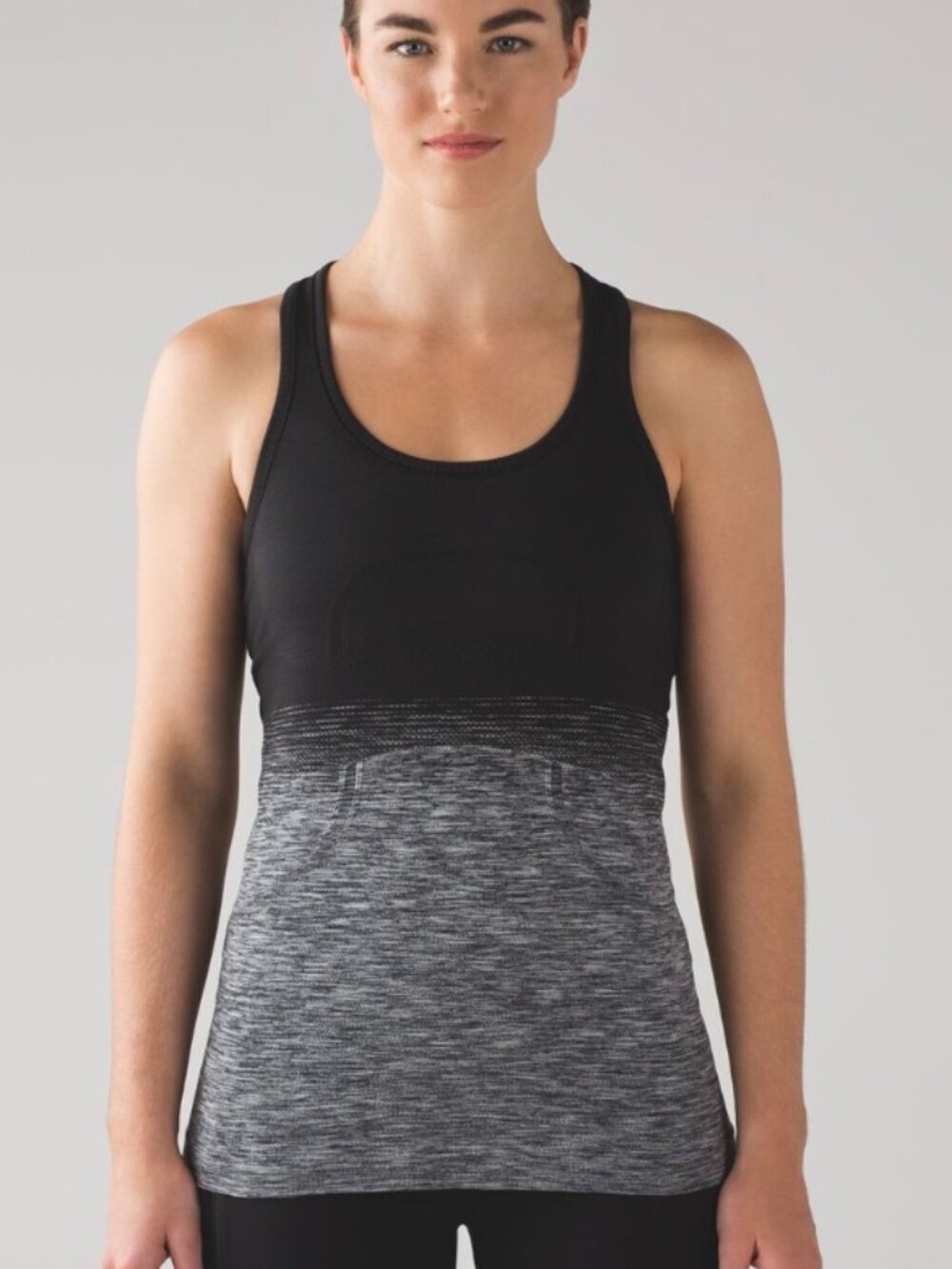 Lululemon Swiftly Tech Racerback White / Black Size 6